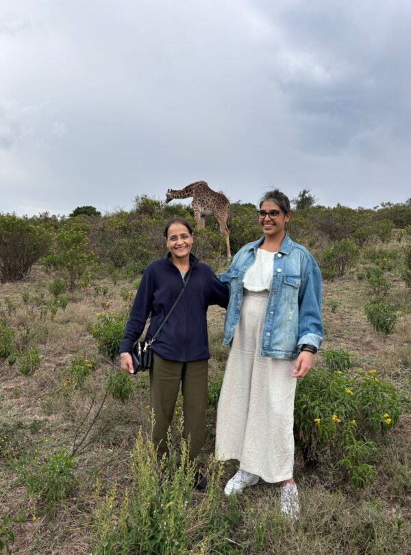 Guests walking along a scenic trail during a guided outdoor experience