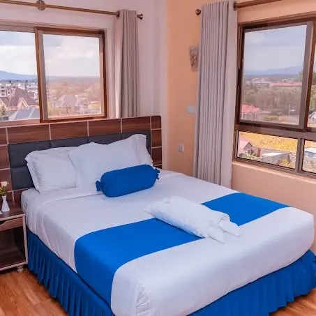 Guest room at Buraha Zenoni Hotel in Nakuru