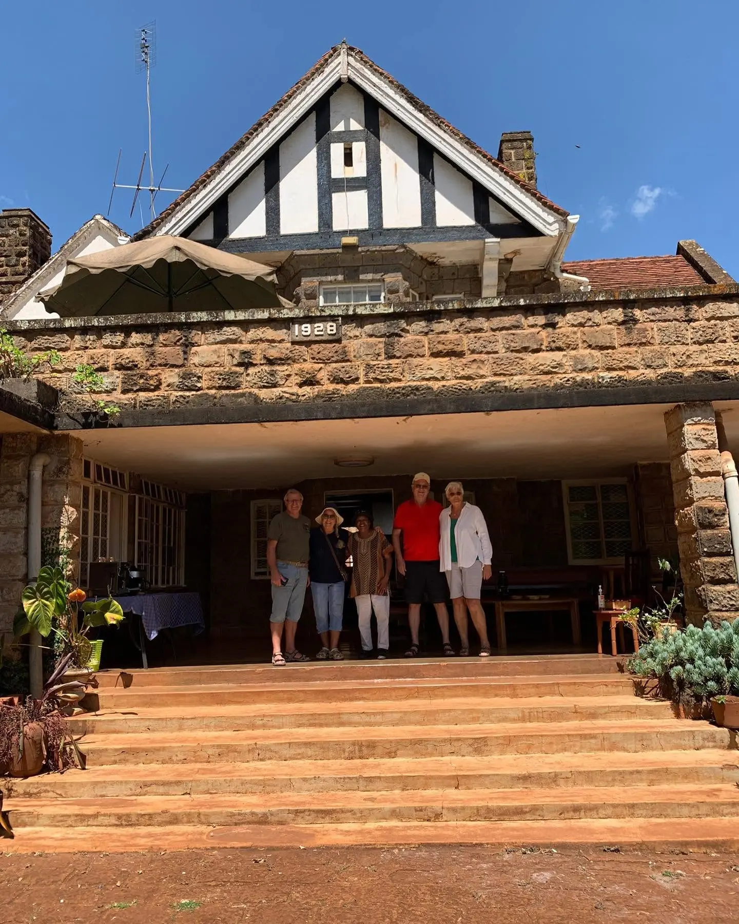 Historic 1928 house at Karunguru Coffee Estate near Nairobi