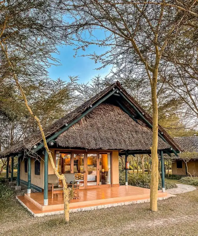 Guest tent at Sweetwaters Serena Camp in Ol Pejeta Conservancy