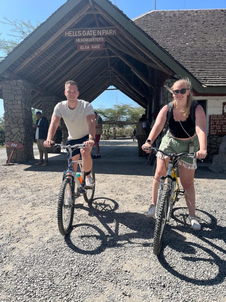 Day trips from Nairobi: Cycling at Mt. Longonot
