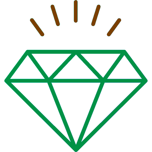 Gem icon symbolizing Gemfinders Safaris brand