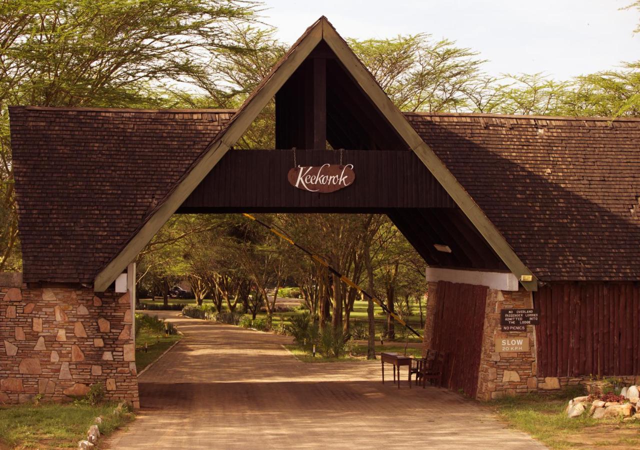 Keekorok Lodge entrance featured on a 3 day Masai Mara safari