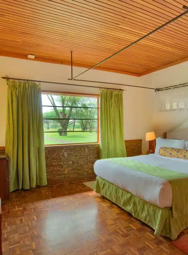 Spacious ensuite room at Muthu Keekorok Lodge for Masai Mara fly-in safaris
