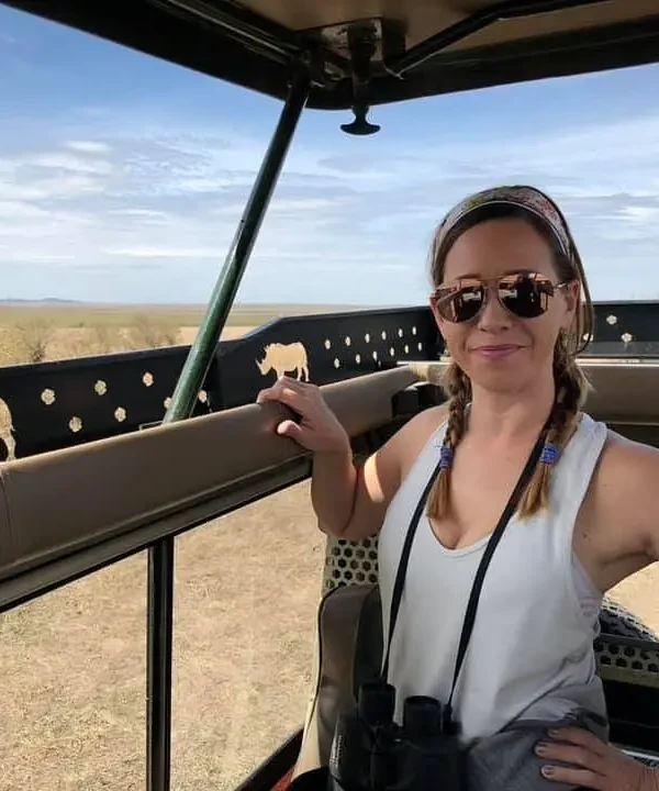 Traveller experiencing private game drive views on a 6-Day Kenya Safari